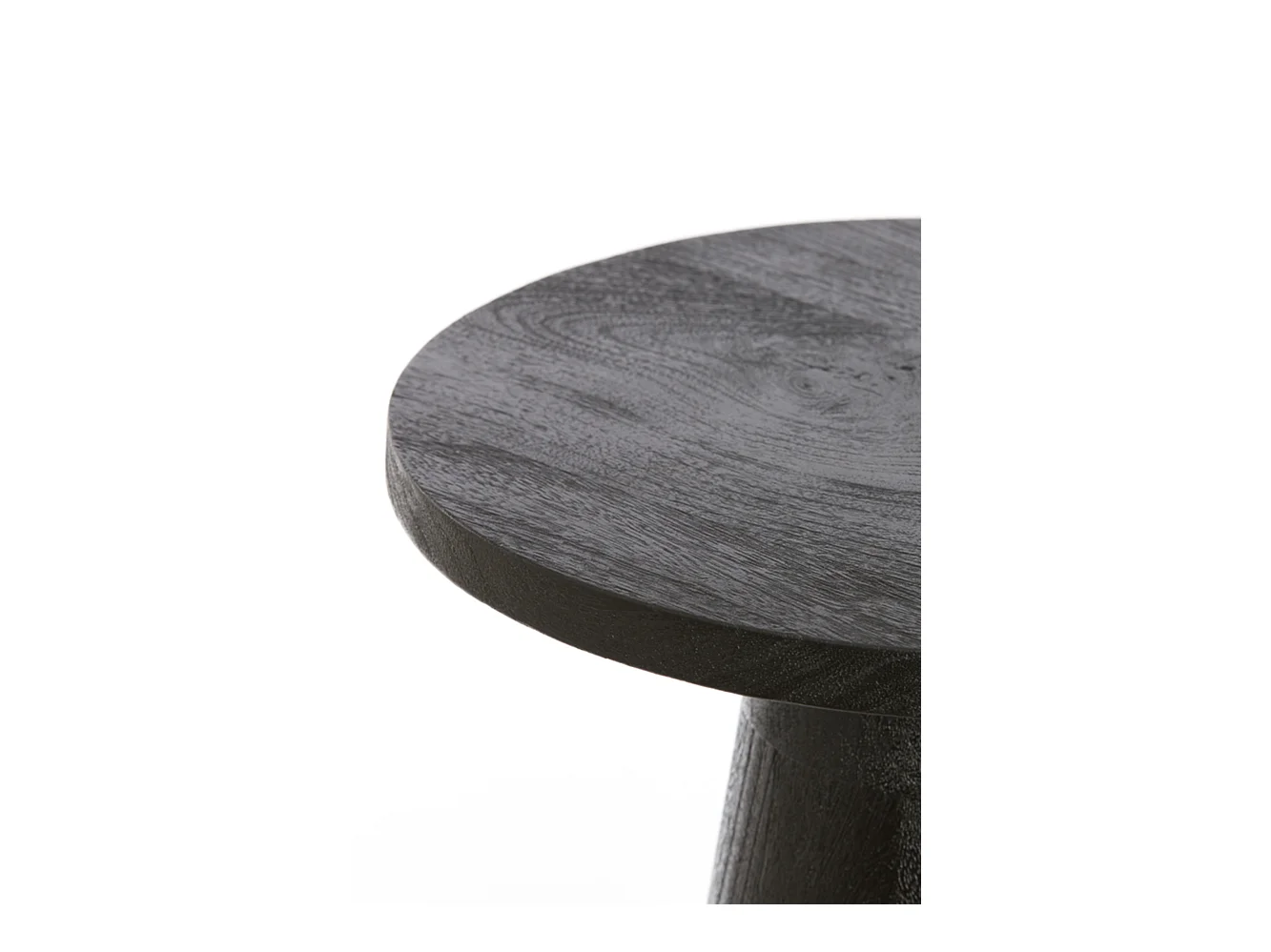 Table d'appoint PAXOS - Ø45x64cm - Noir