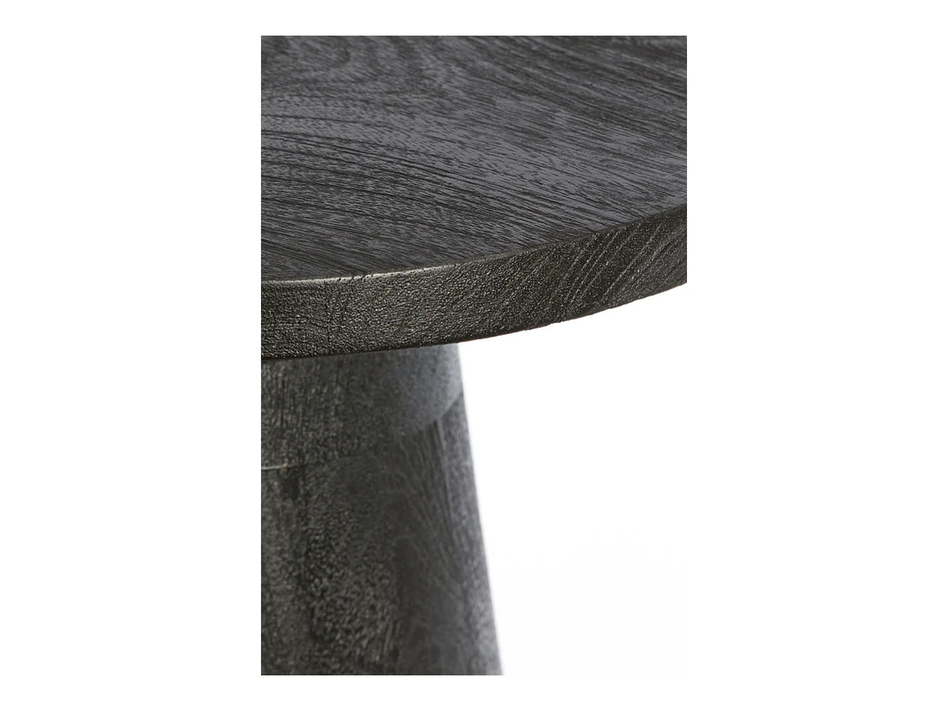 Table d'appoint PAXOS - Ø45x64cm - Noir