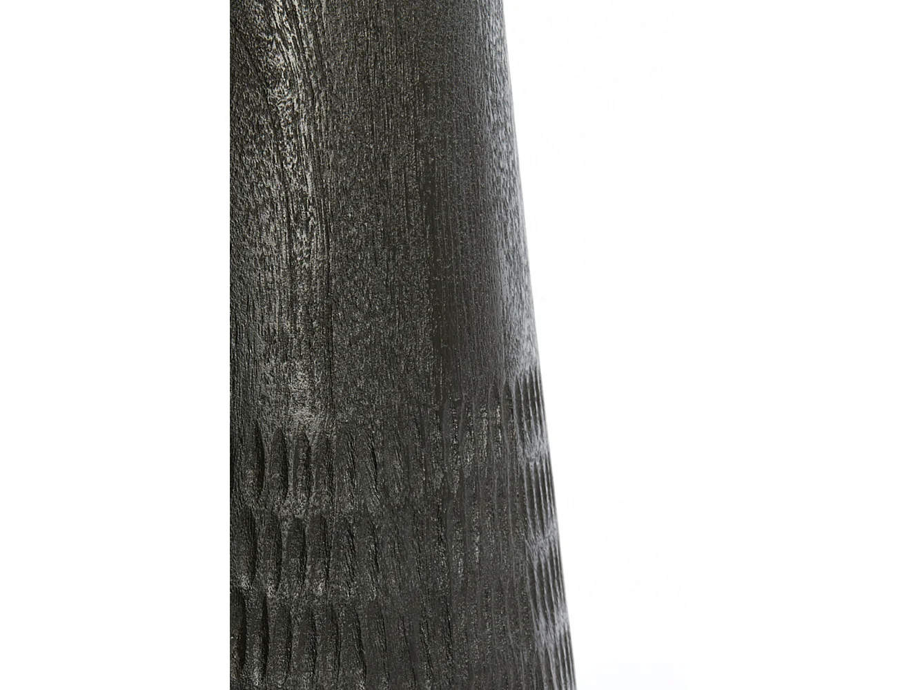 Table d'appoint PAXOS - Ø45x64cm - Noir