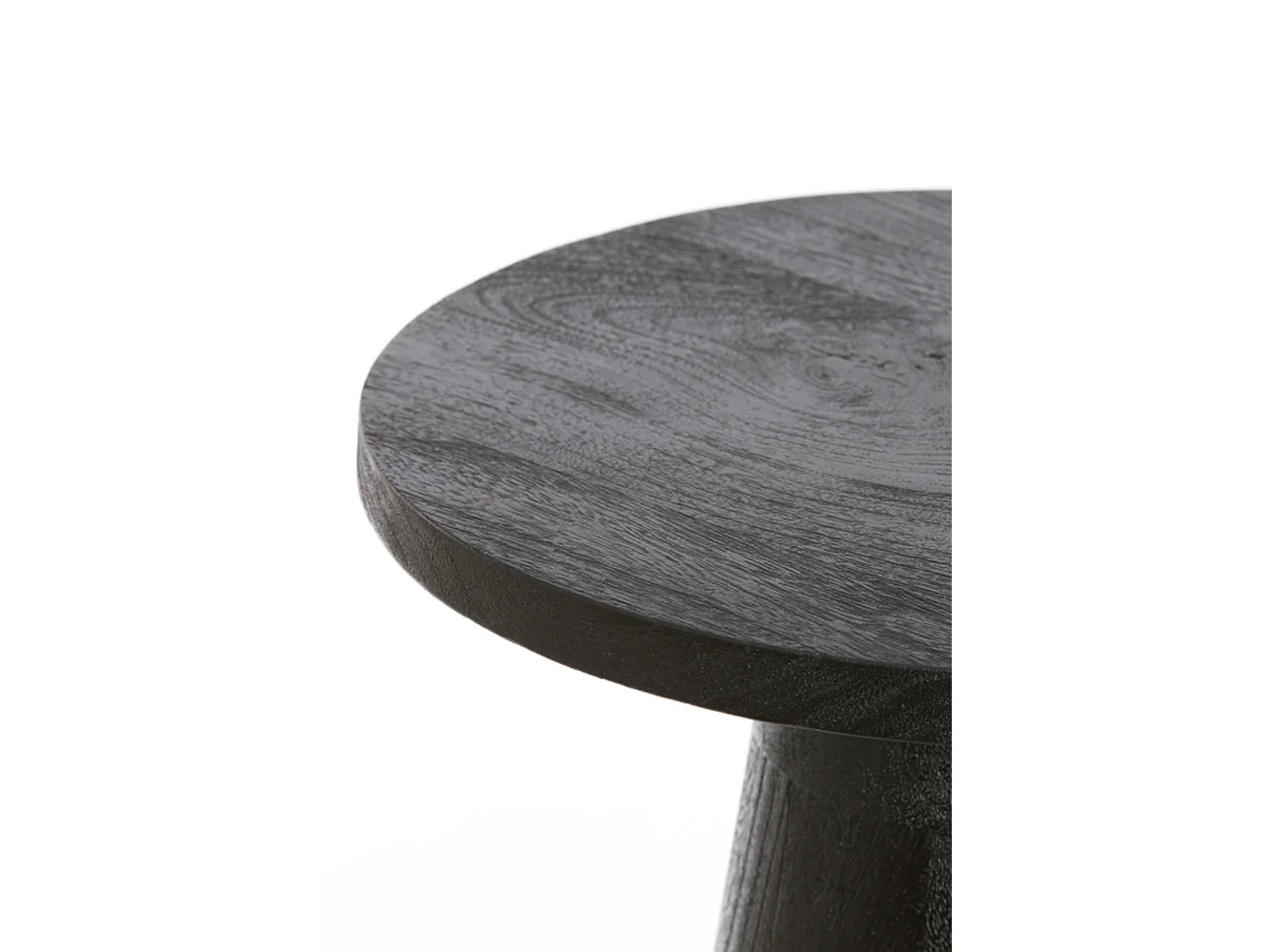 Table d'appoint PAXOS - Ø45x64cm - Noir