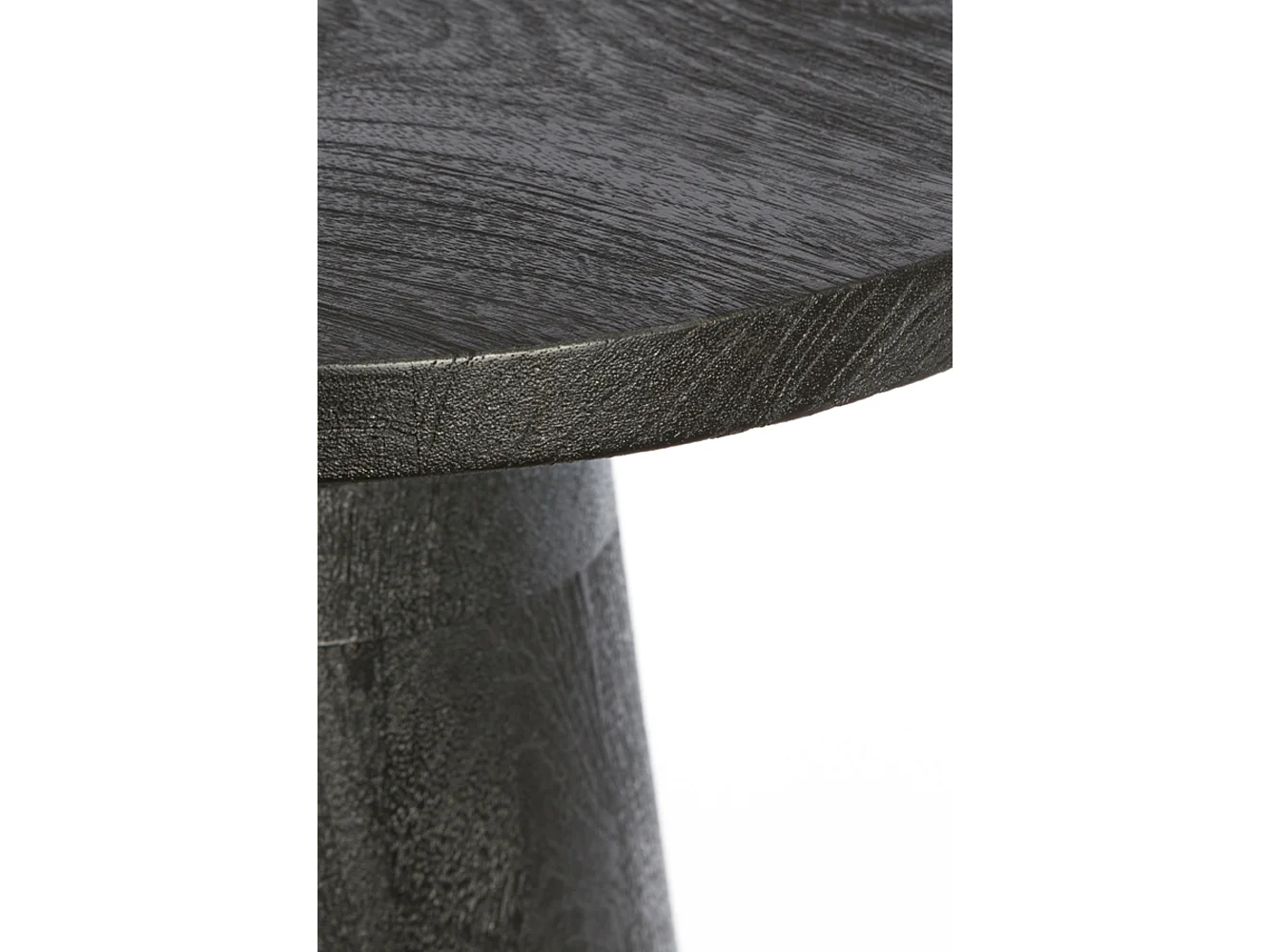 Table d'appoint PAXOS - Ø45x64cm - Noir