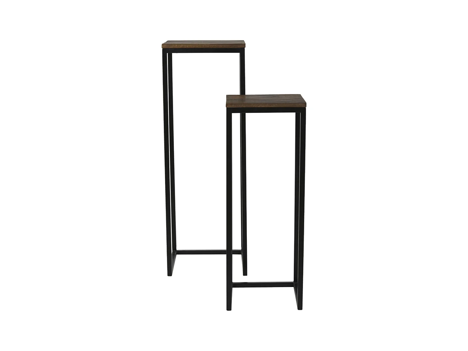 Zuil BRYSON - Ø36x103cm - Bruin - Set van 2