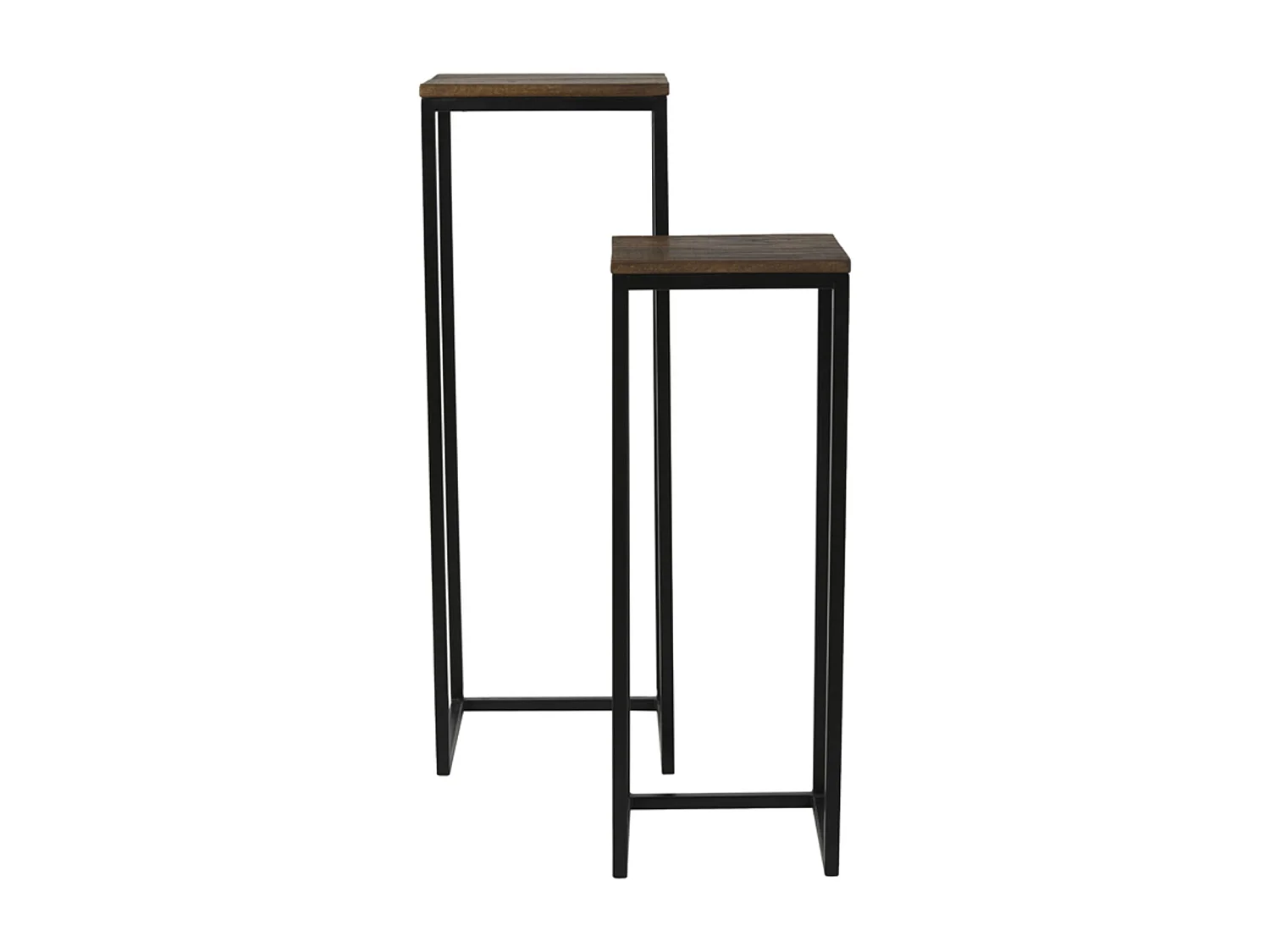 Zuil BRYSON - Ø36x103cm - Bruin - Set van 2