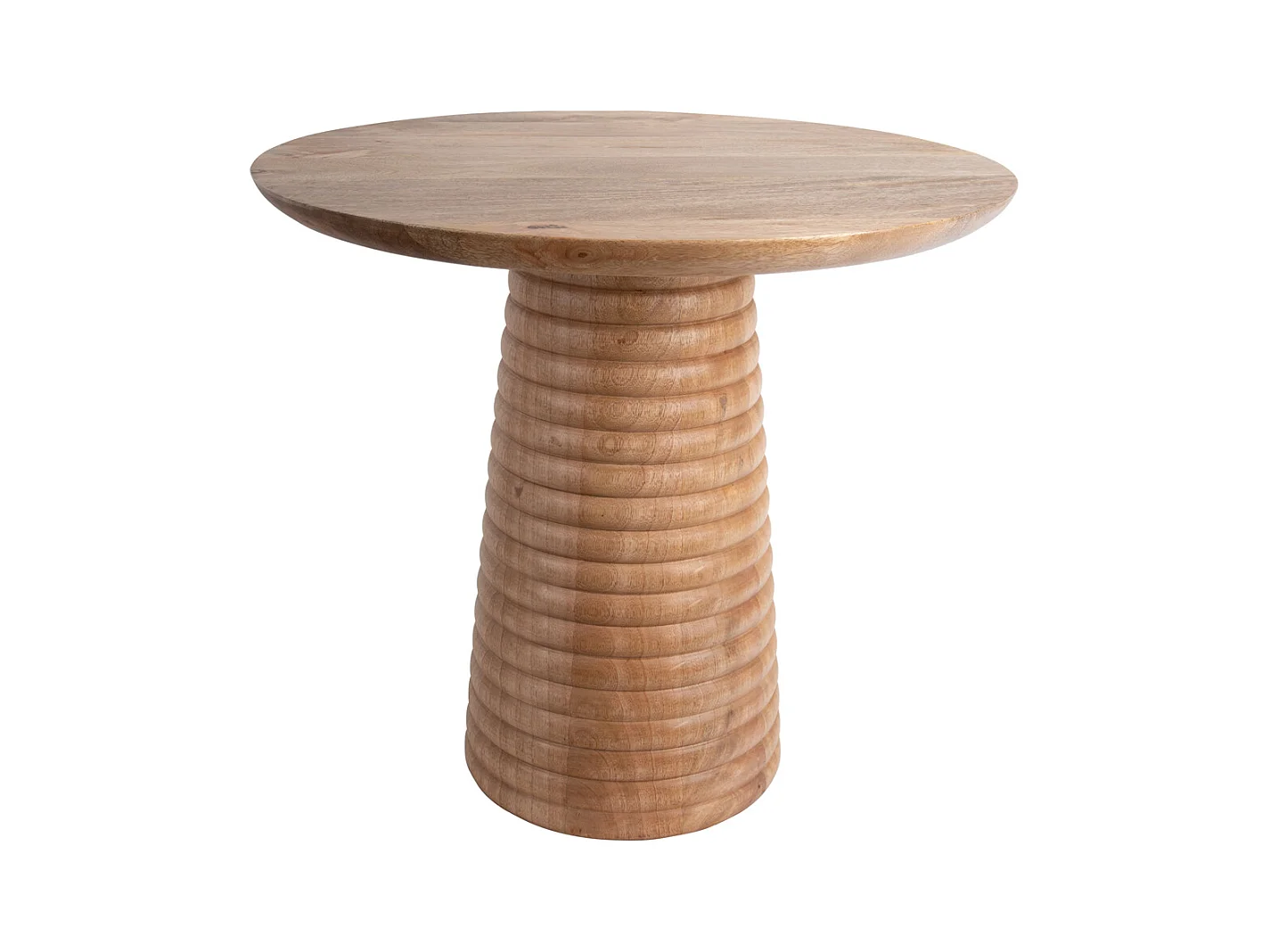Table d'appoint Force Layered Base Large - Bois de manguier