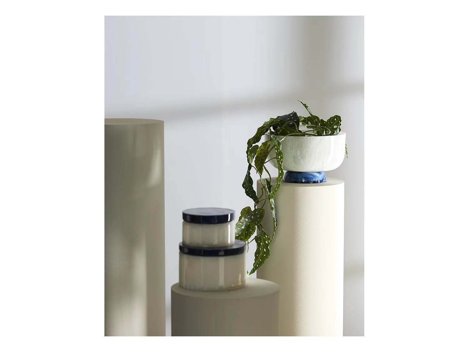 Colonne ALARIOS - Ø30x80cm - Blanc