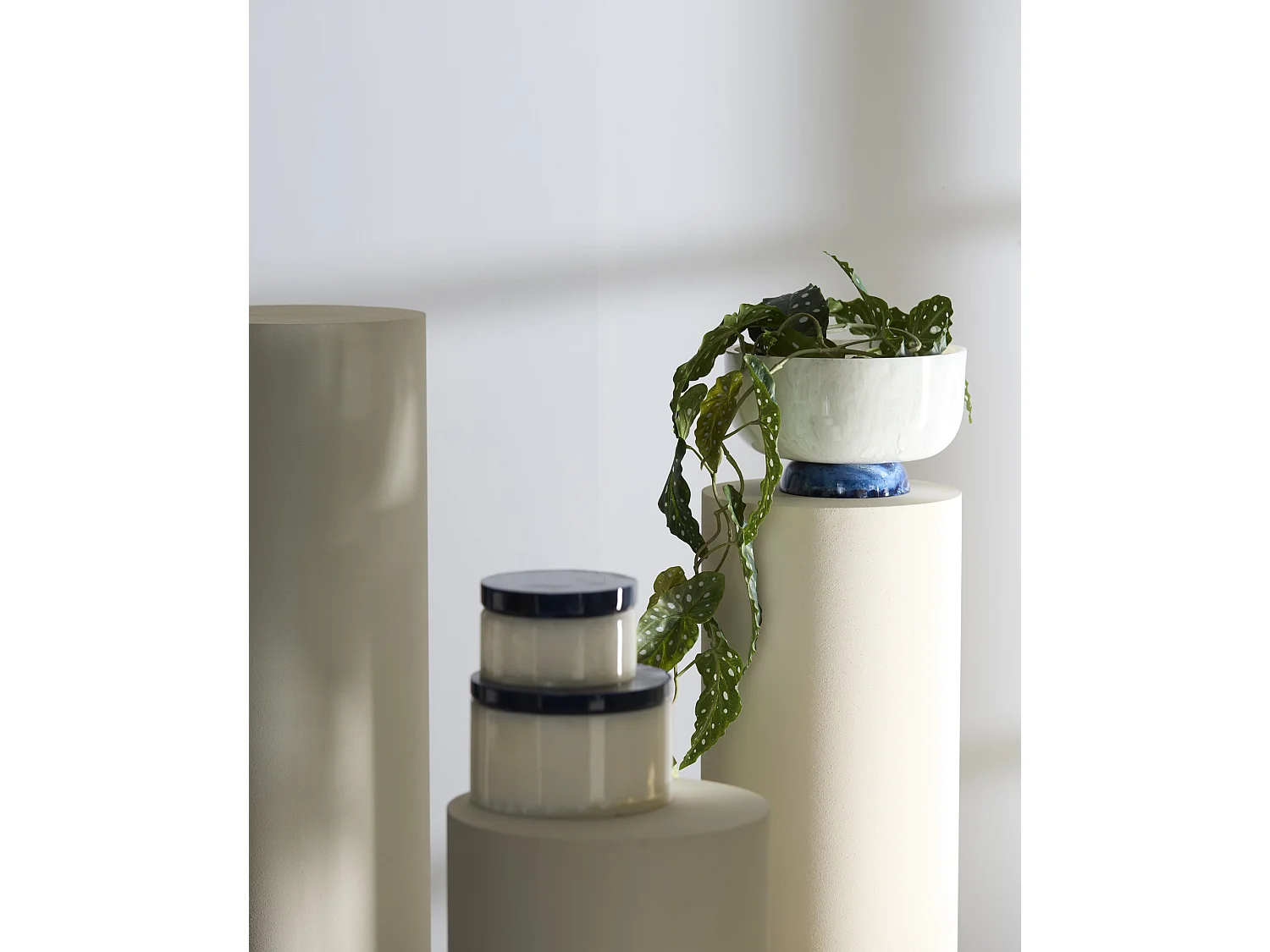 Colonne ALARIOS - Ø30x80cm - Blanc