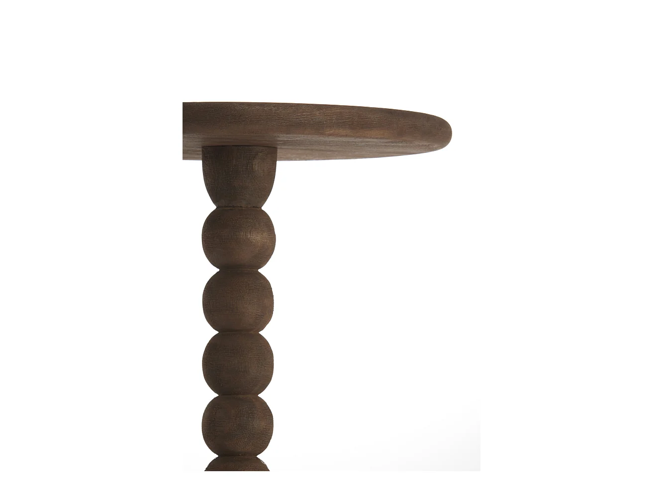 Table d'appoint VEGLIO - Ø35x54cm - Marron