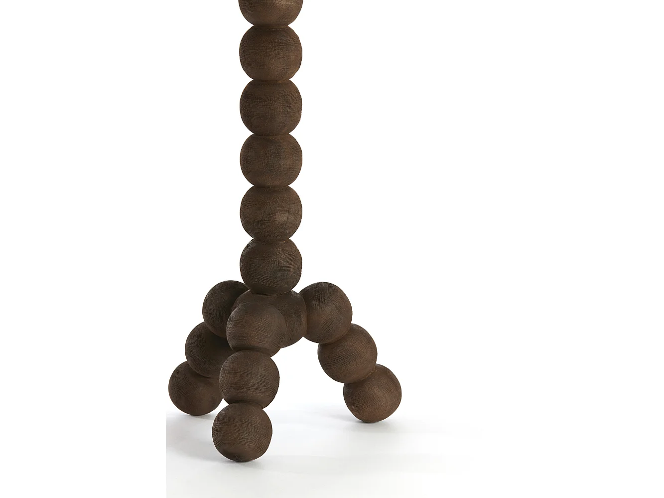 Table d'appoint VEGLIO - Ø35x54cm - Marron