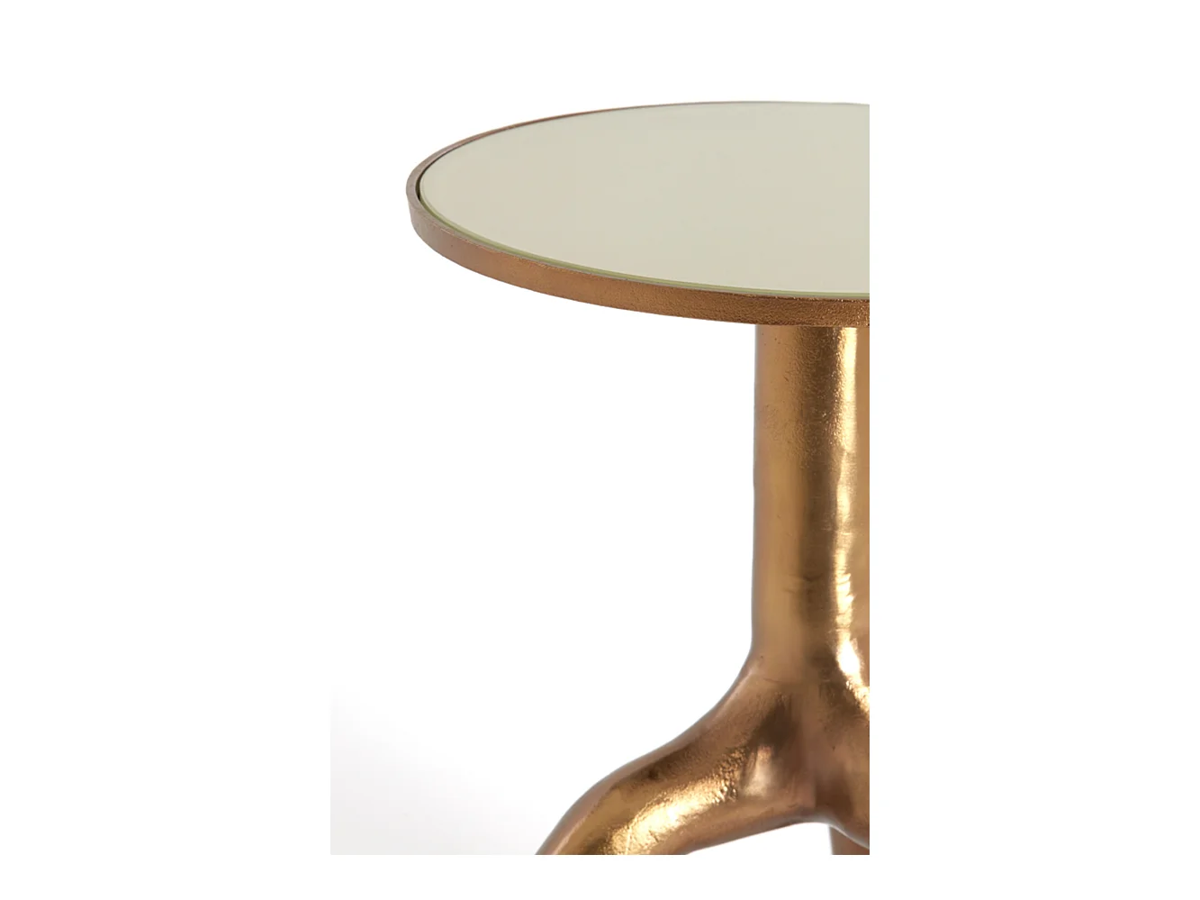 Beistelltisch MELLO - Ø40,5x53cm - Braun