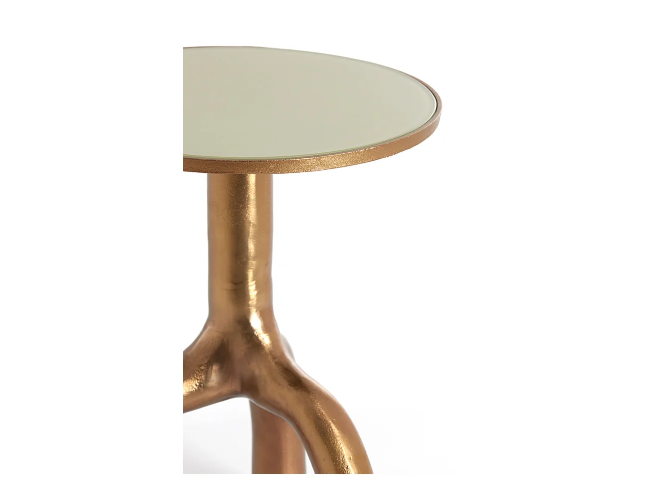 Beistelltisch MELLO - Ø40,5x53cm - Braun