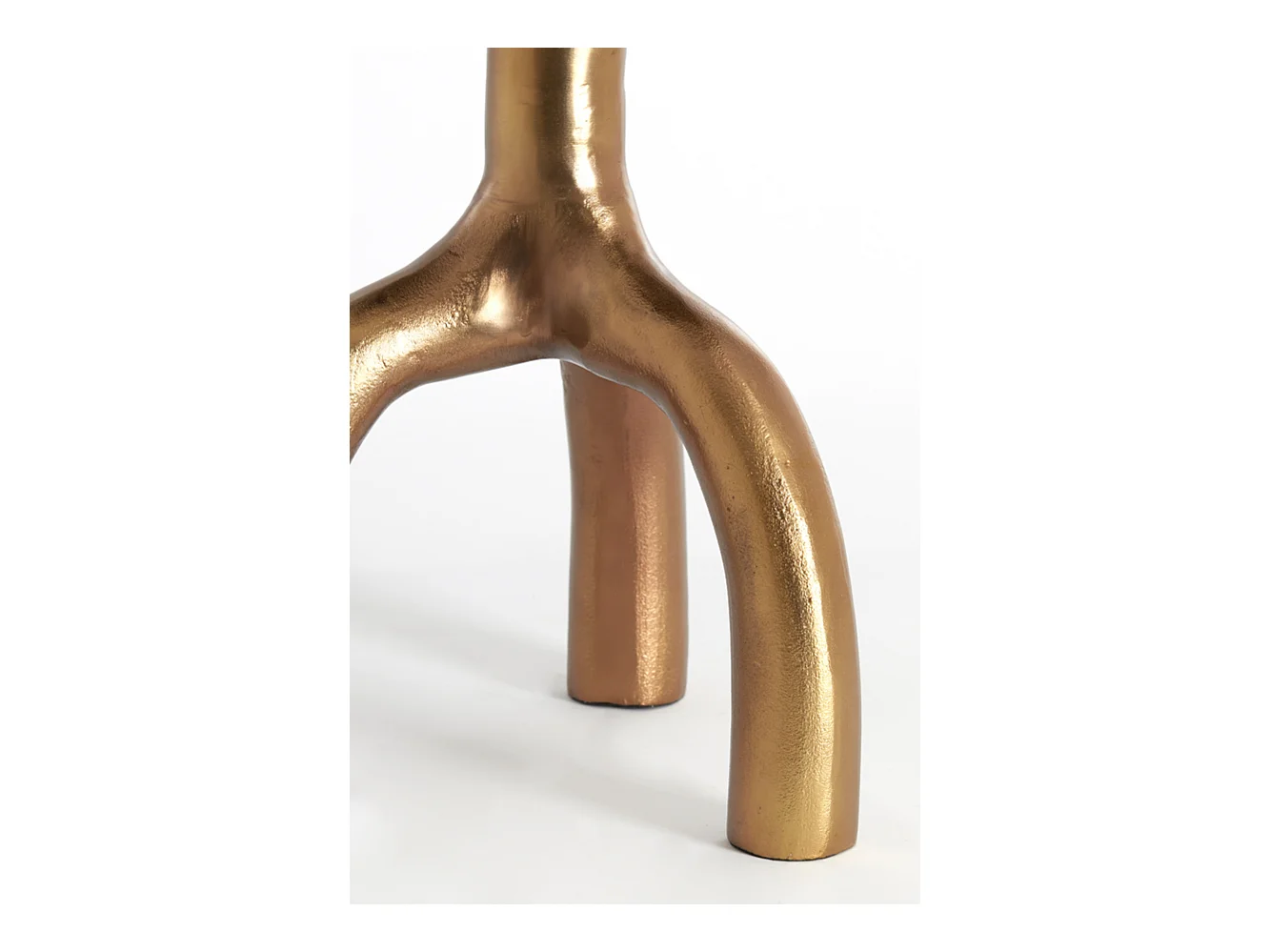 Beistelltisch MELLO - Ø40,5x53cm - Braun