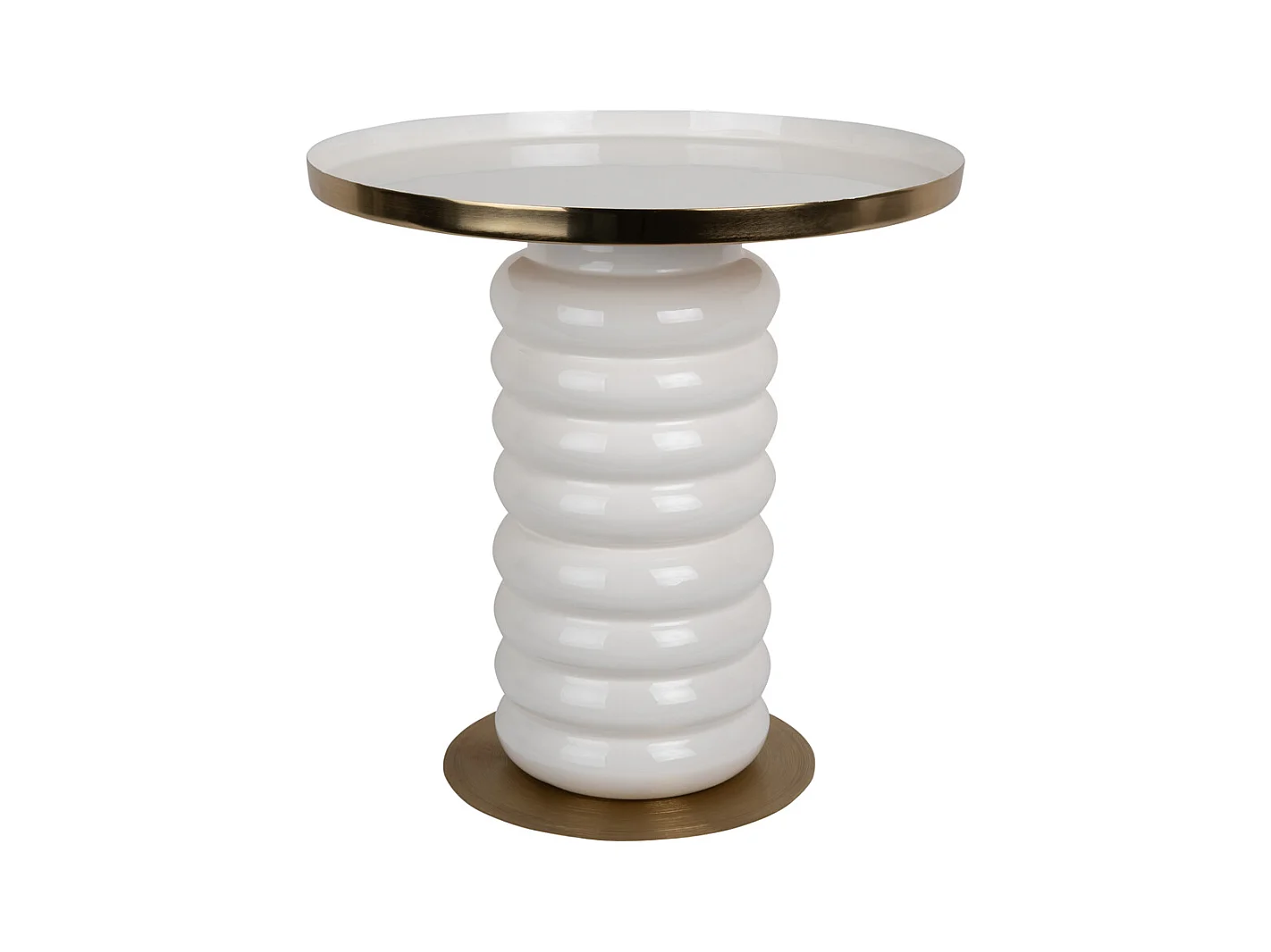 Table d'appoint Ruby - Blanc
