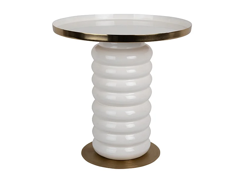 Table d'appoint Ruby - Blanc