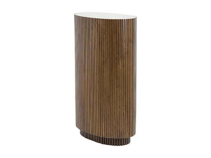 Colonne DUMOSI - 60x35x100cm - Marron
