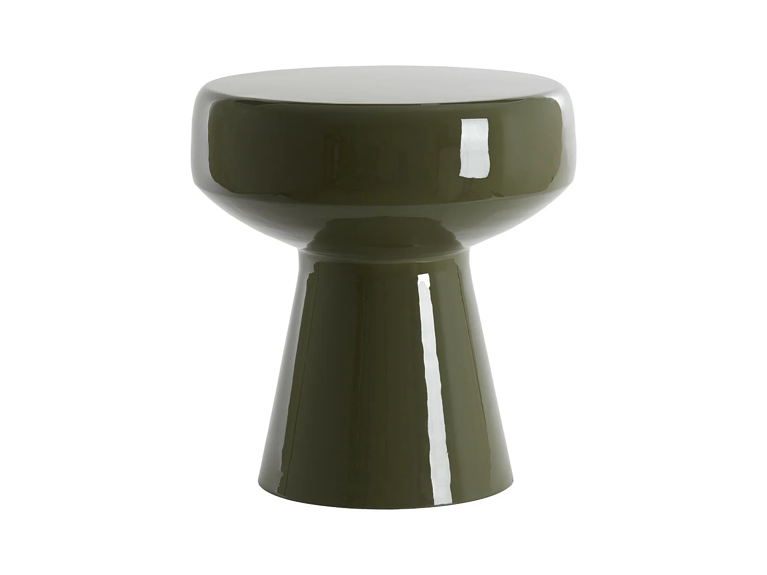 Beistelltisch DAKWA - Ø38x42cm - Grün