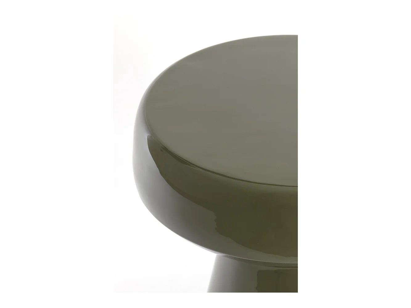 Beistelltisch DAKWA - Ø38x42cm - Grün