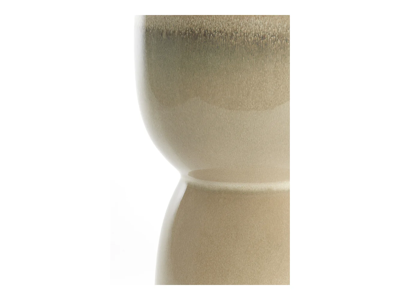 Table d'appoint FINCA - Ø28,5x42cm - Blanc