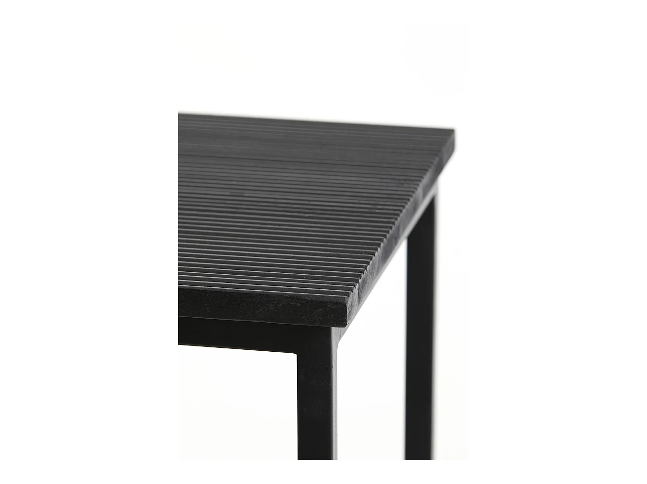 Colonne BRYSON - Ø36x103cm - Noir - Lot de 2
