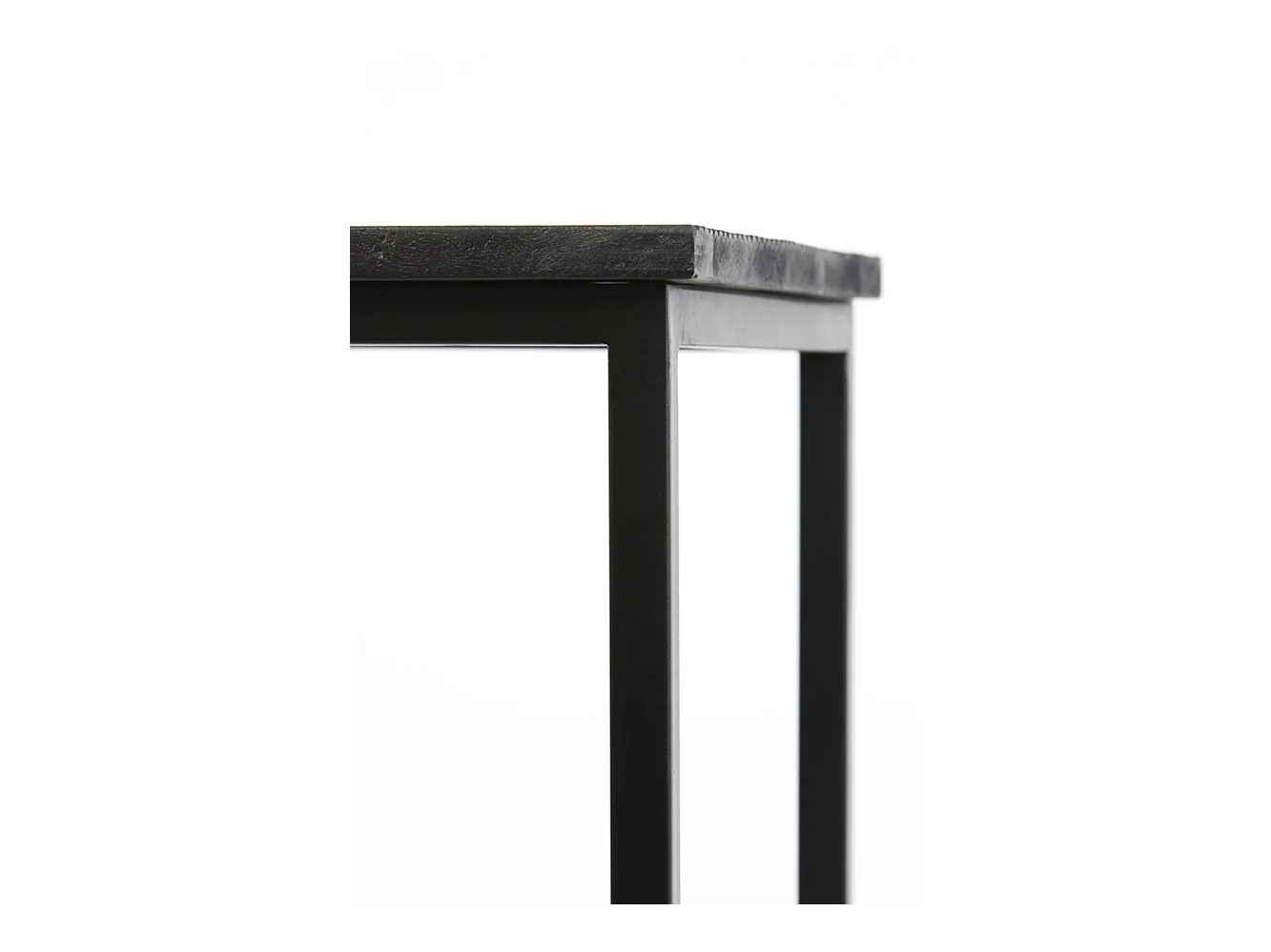 Colonne BRYSON - Ø36x103cm - Noir - Lot de 2