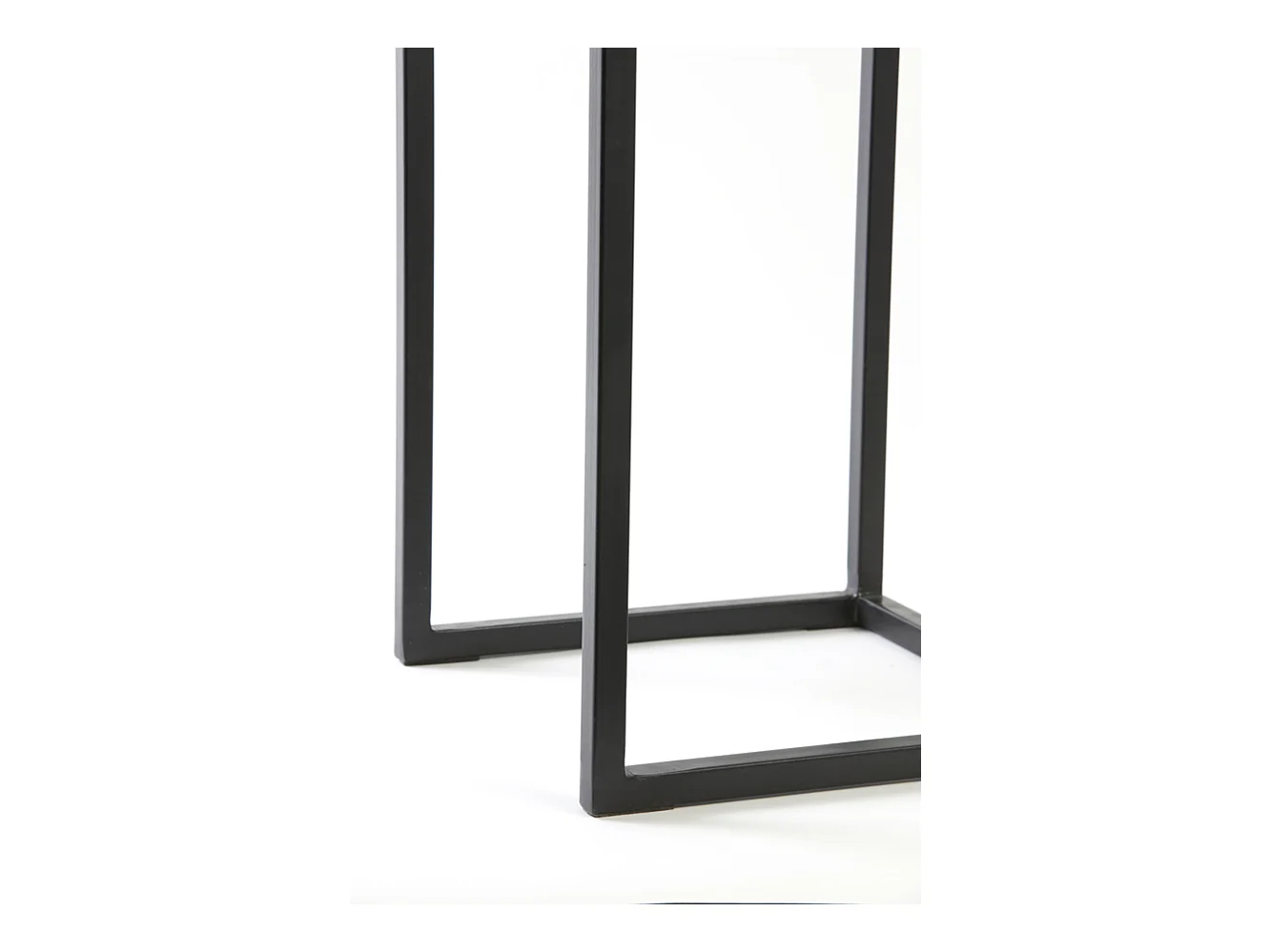 Colonne BRYSON - Ø36x103cm - Noir - Lot de 2