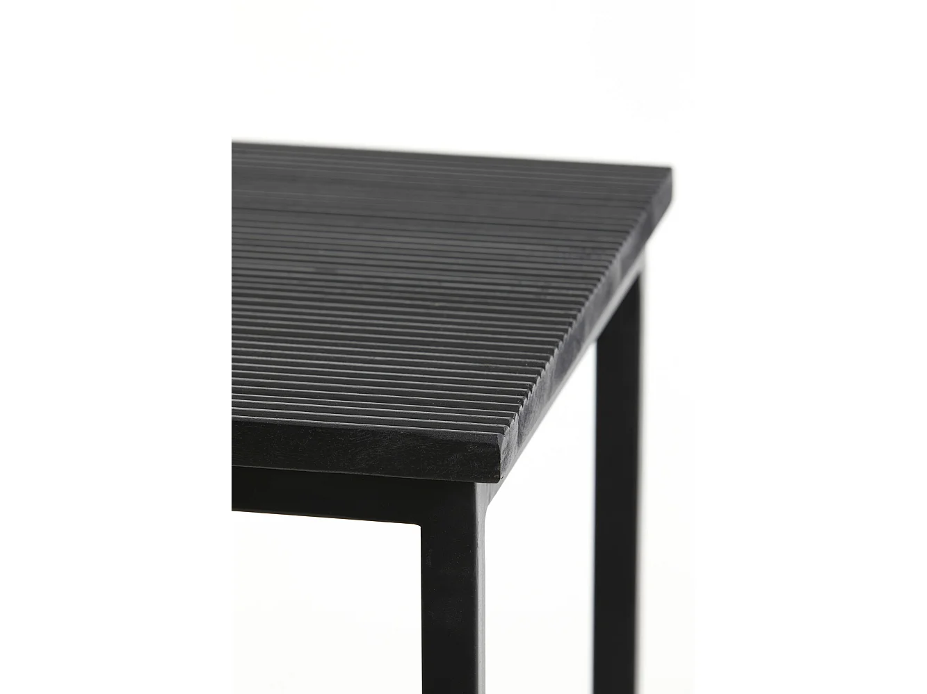 Colonne BRYSON - Ø36x103cm - Noir - Lot de 2