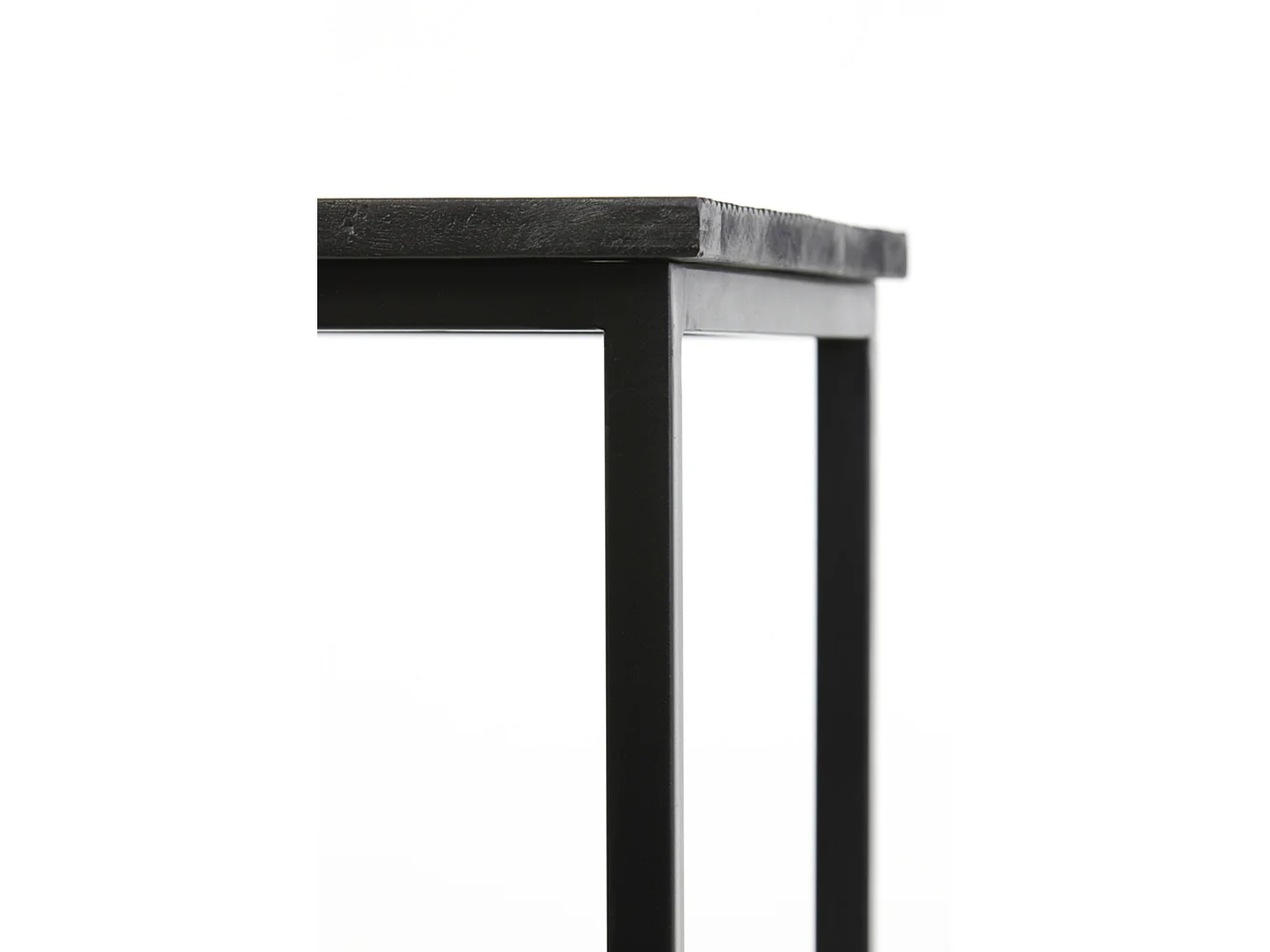 Colonne BRYSON - Ø36x103cm - Noir - Lot de 2