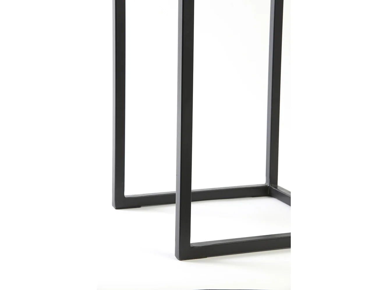 Colonne BRYSON - Ø36x103cm - Noir - Lot de 2