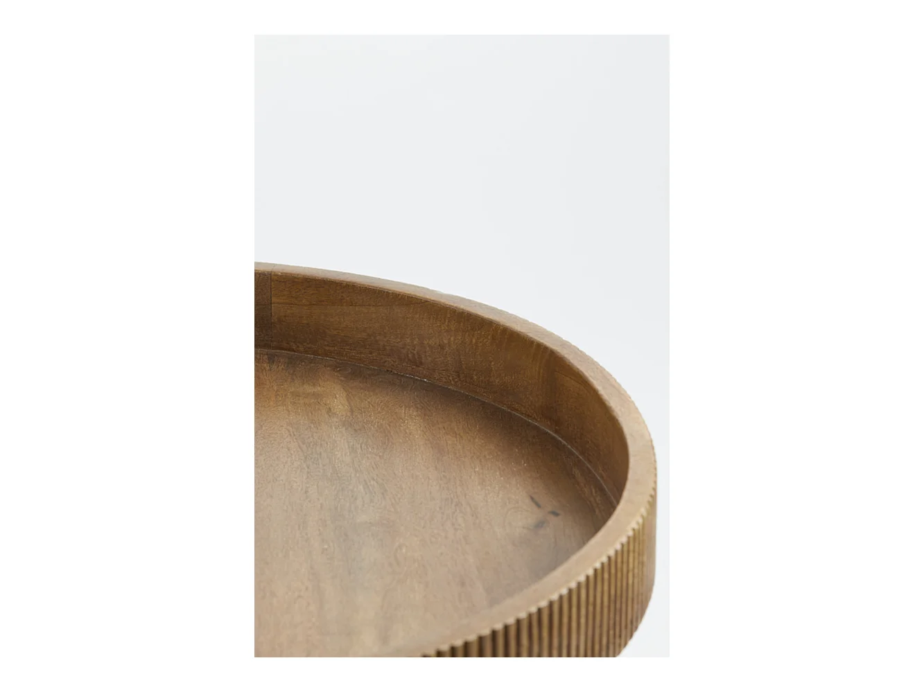 Table d'appoint KALOMO - Ø50x35cm - Marron