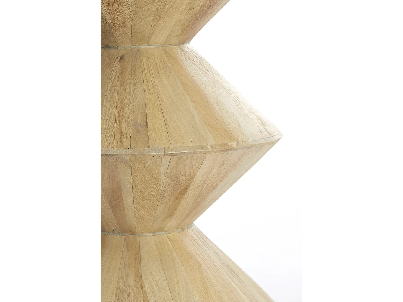 Table d'appoint LARUS - Ø45x60cm - Marron