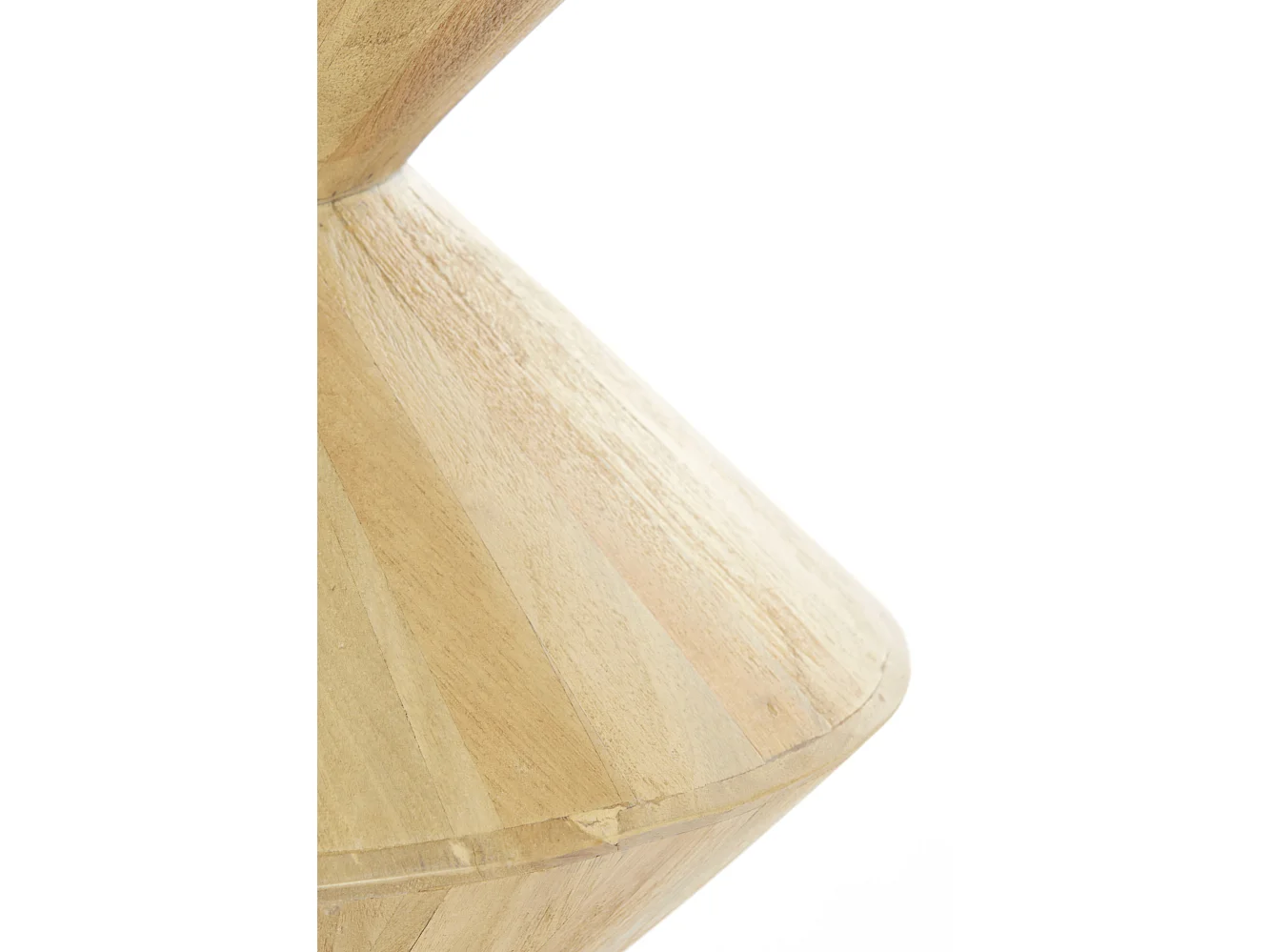 Table d'appoint LARUS - Ø45x60cm - Marron