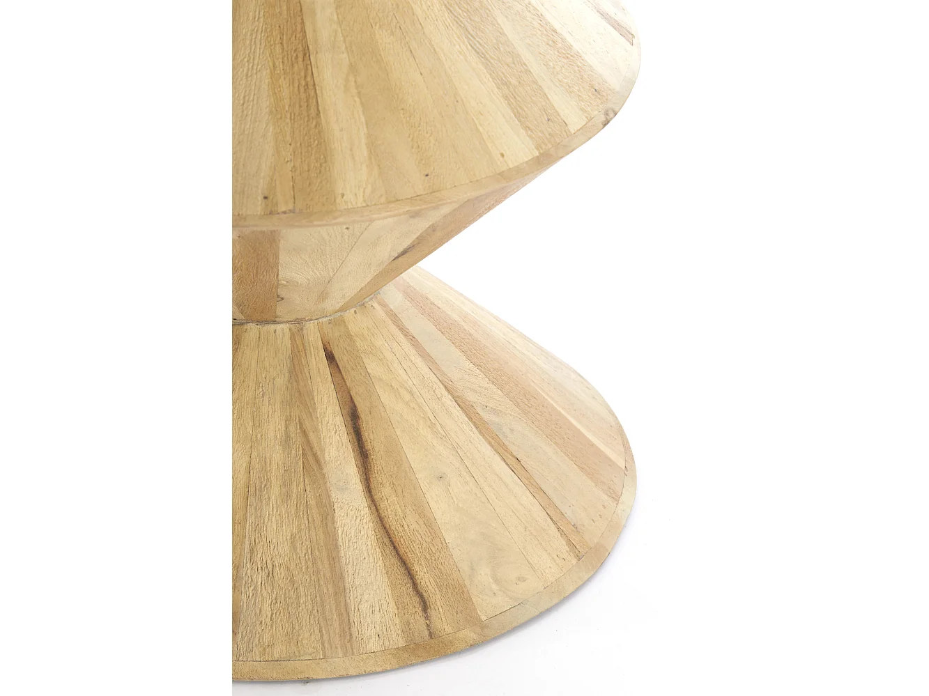 Table d'appoint LARUS - Ø45x60cm - Marron