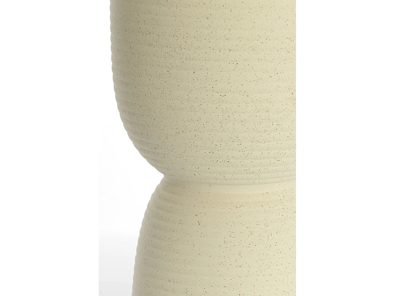 Table d'appoint FINCA - Ø28,5x42cm - Blanc