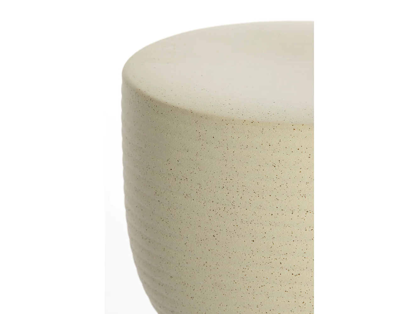 Bijzettafel FINCA - Ø28.5x42cm - Wit