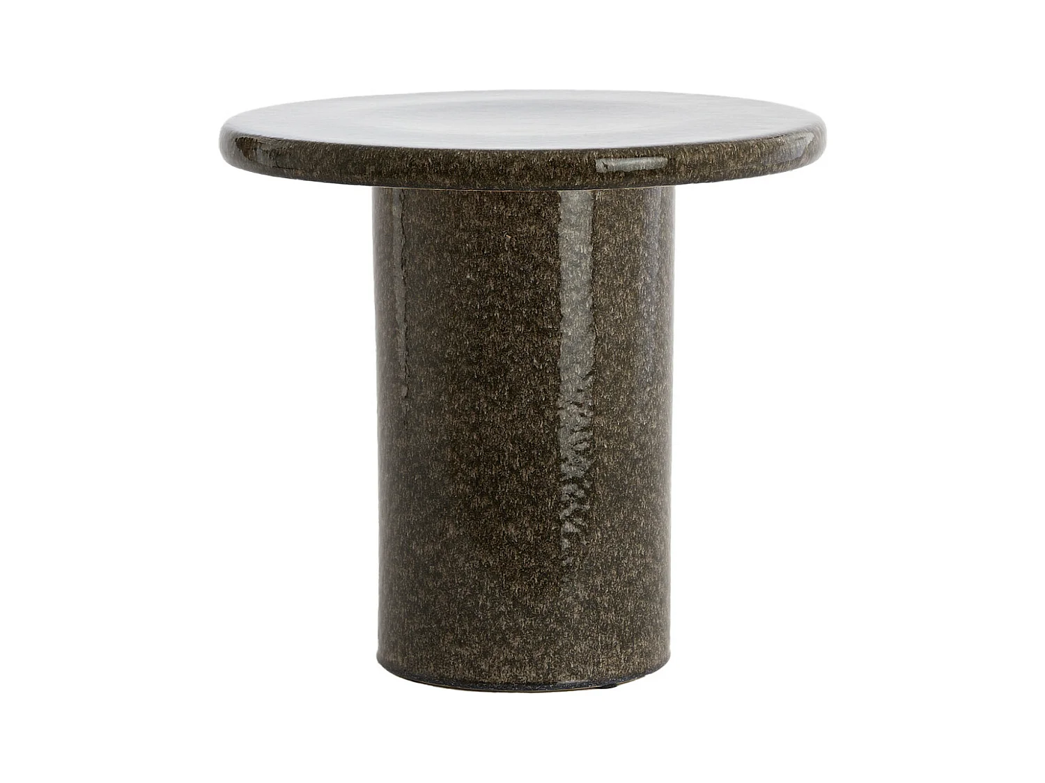 Table d'appoint TUDO - Ø40,5x35,5cm - Marron