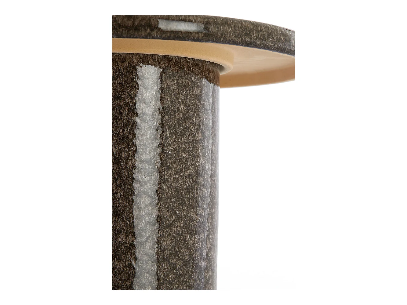 Table d'appoint TUDO - Ø40,5x35,5cm - Marron