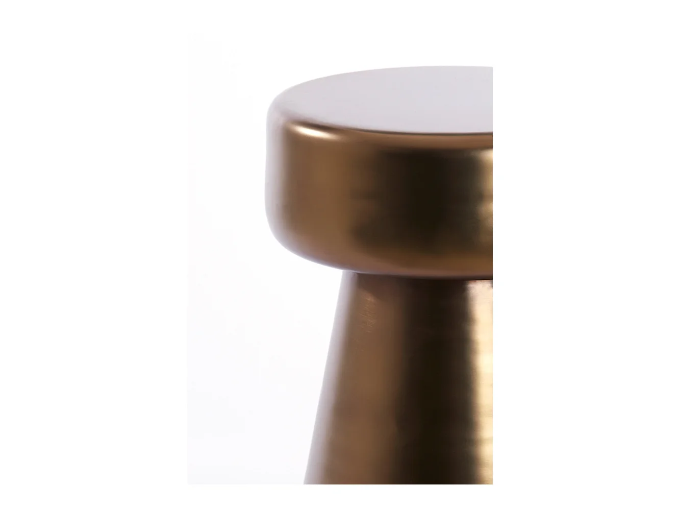 Table d'appoint DAKWA - Ø29x47cm - Marron