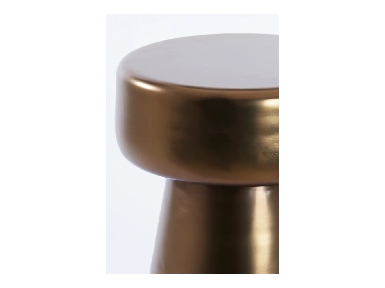 Table d'appoint DAKWA - Ø29x47cm - Marron