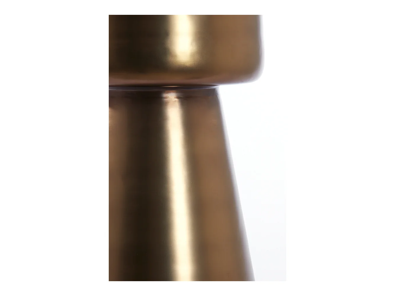 Table d'appoint DAKWA - Ø29x47cm - Marron