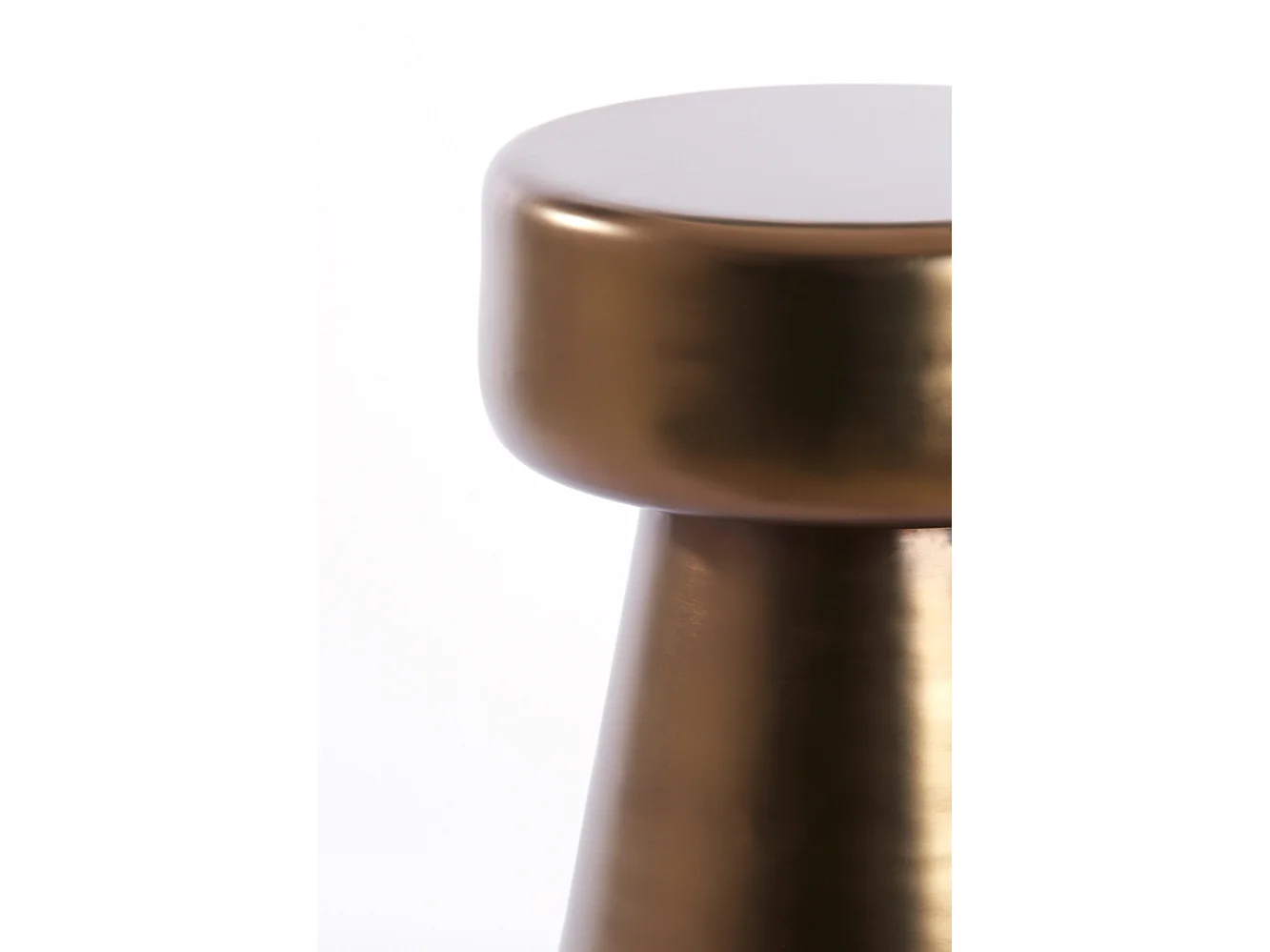 Beistelltisch DAKWA - Ø29x47cm - Braun