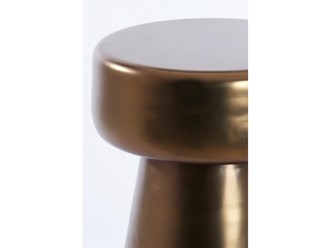 Beistelltisch DAKWA - Ø29x47cm - Braun