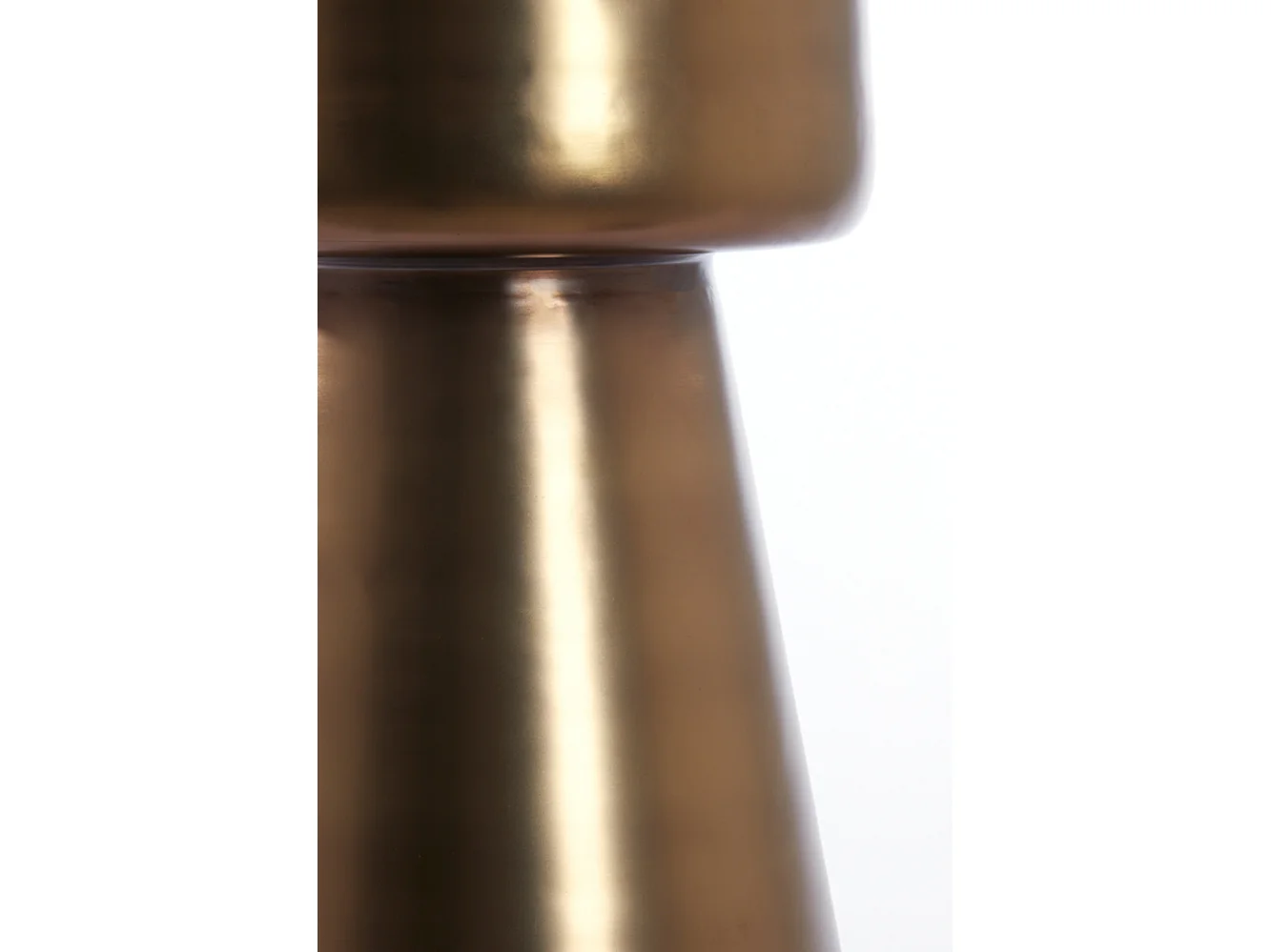 Beistelltisch DAKWA - Ø29x47cm - Braun