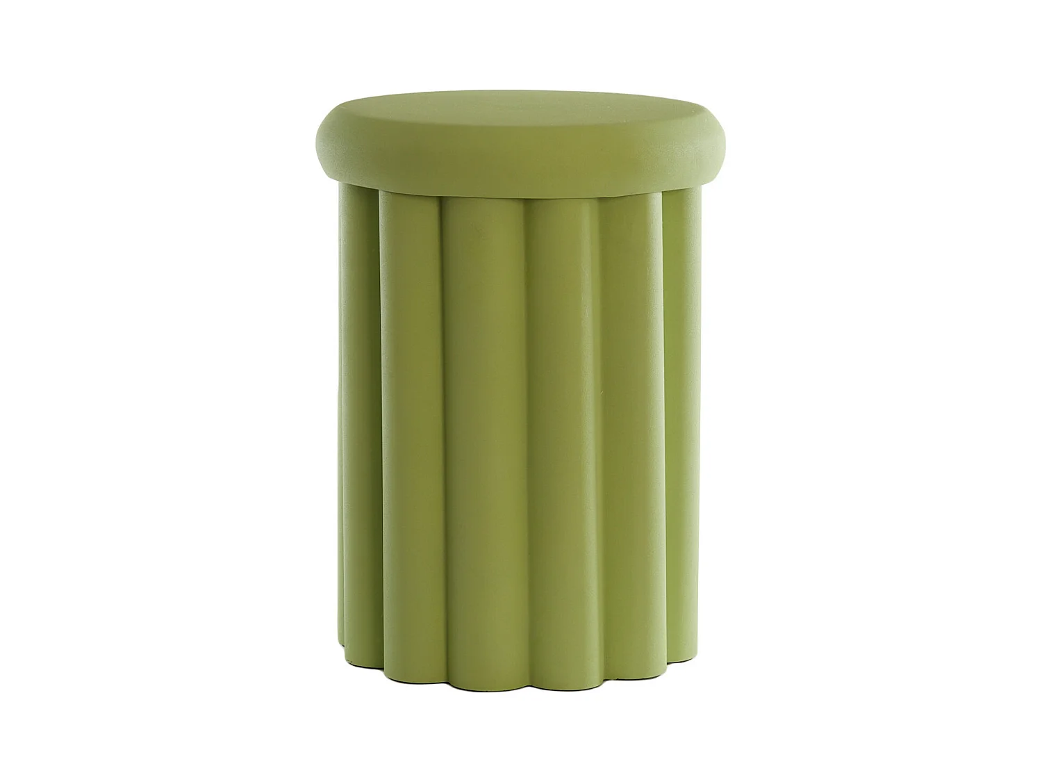 Table d'appoint NOVALJA - Ø34x46cm - Vert