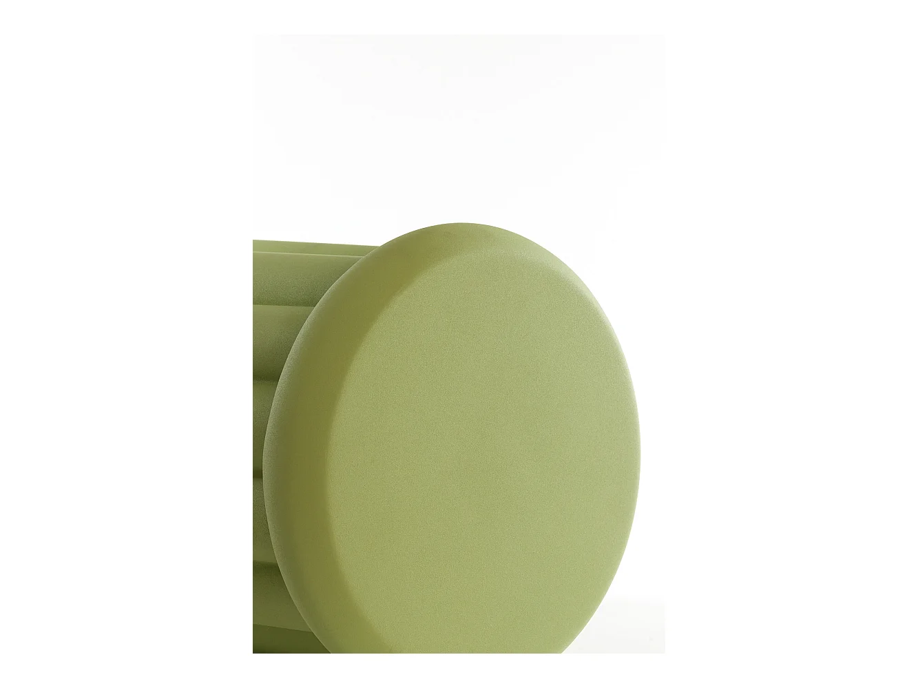 Table d'appoint NOVALJA - Ø34x46cm - Vert