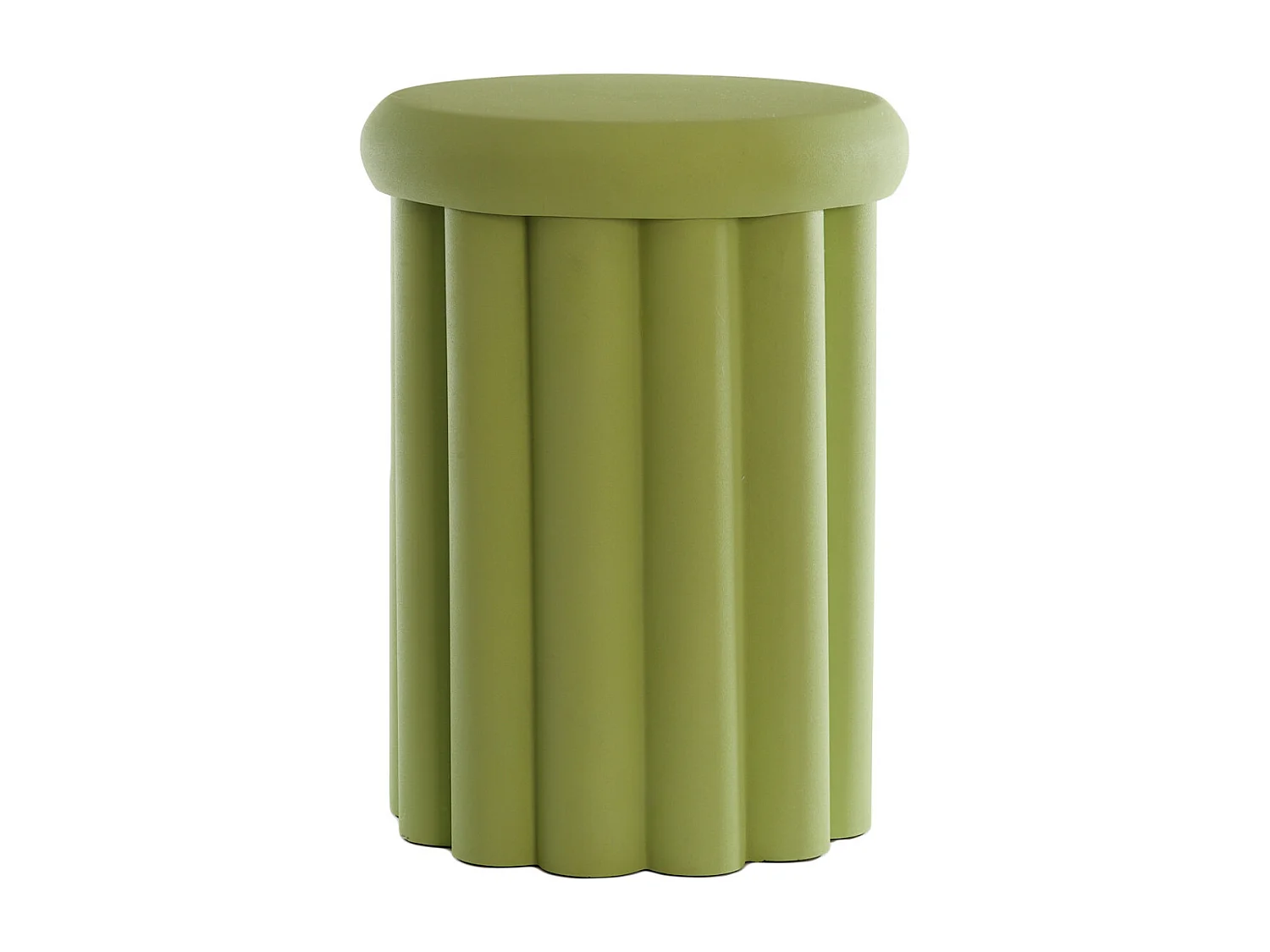 Table d'appoint NOVALJA - Ø34x46cm - Vert