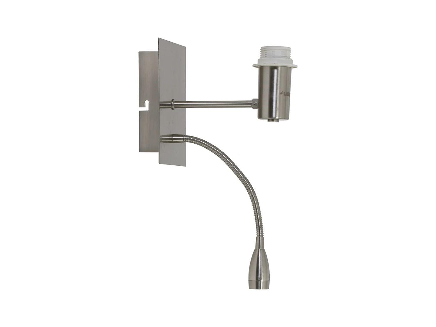 Applique murale REGINA - 20x11x35cm - Argent