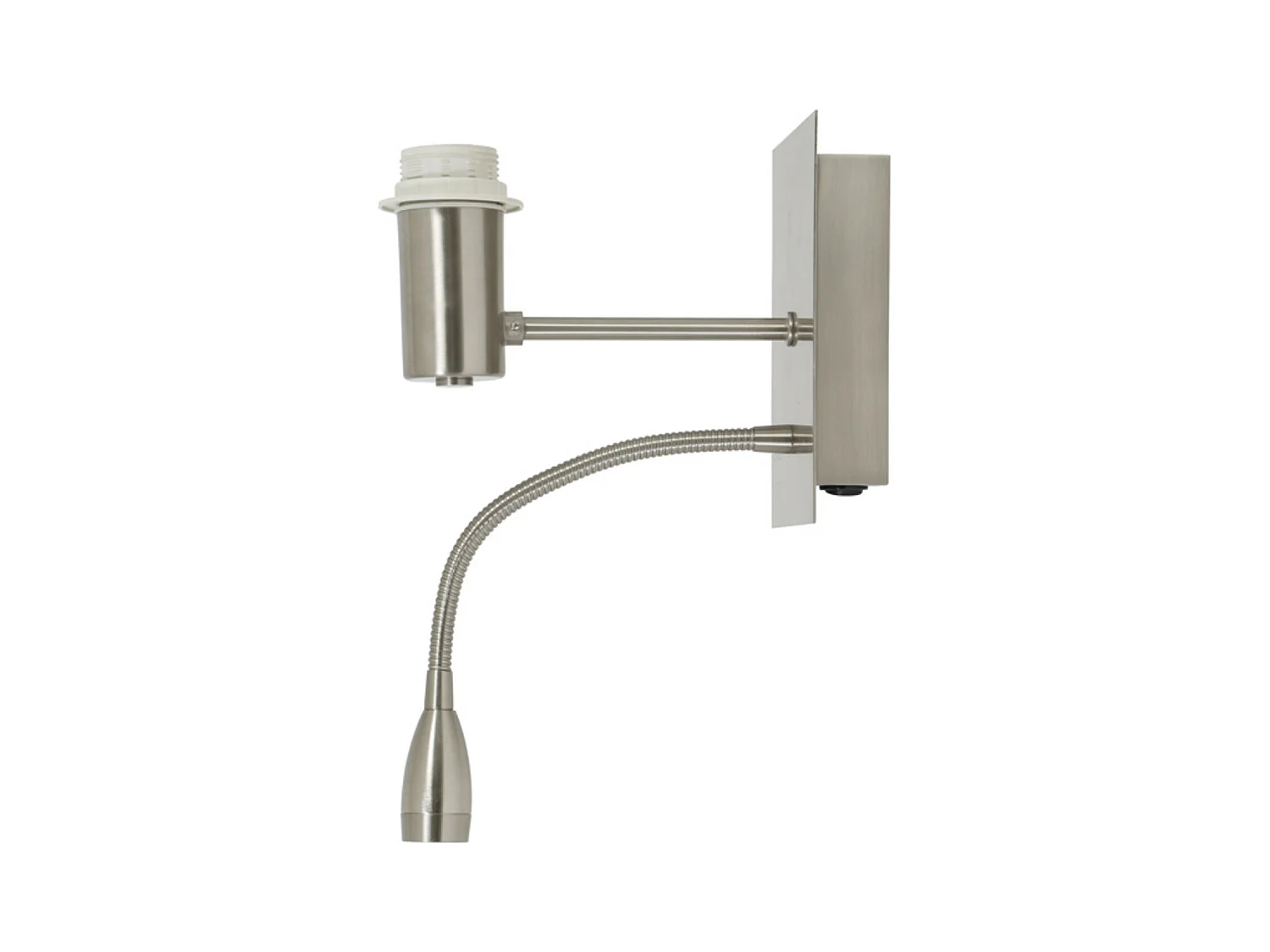 Applique murale REGINA - 20x11x35cm - Argent