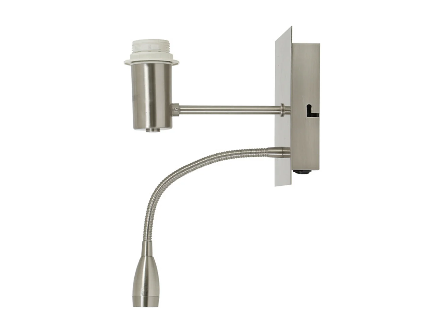 Wandlamp REGINA - 20x11x35cm - Zilver