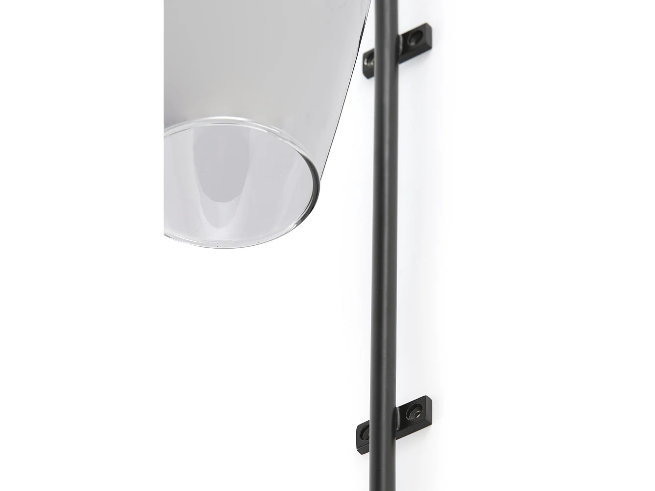 Wandleuchte LUKARO - 28x20x65cm - Grau