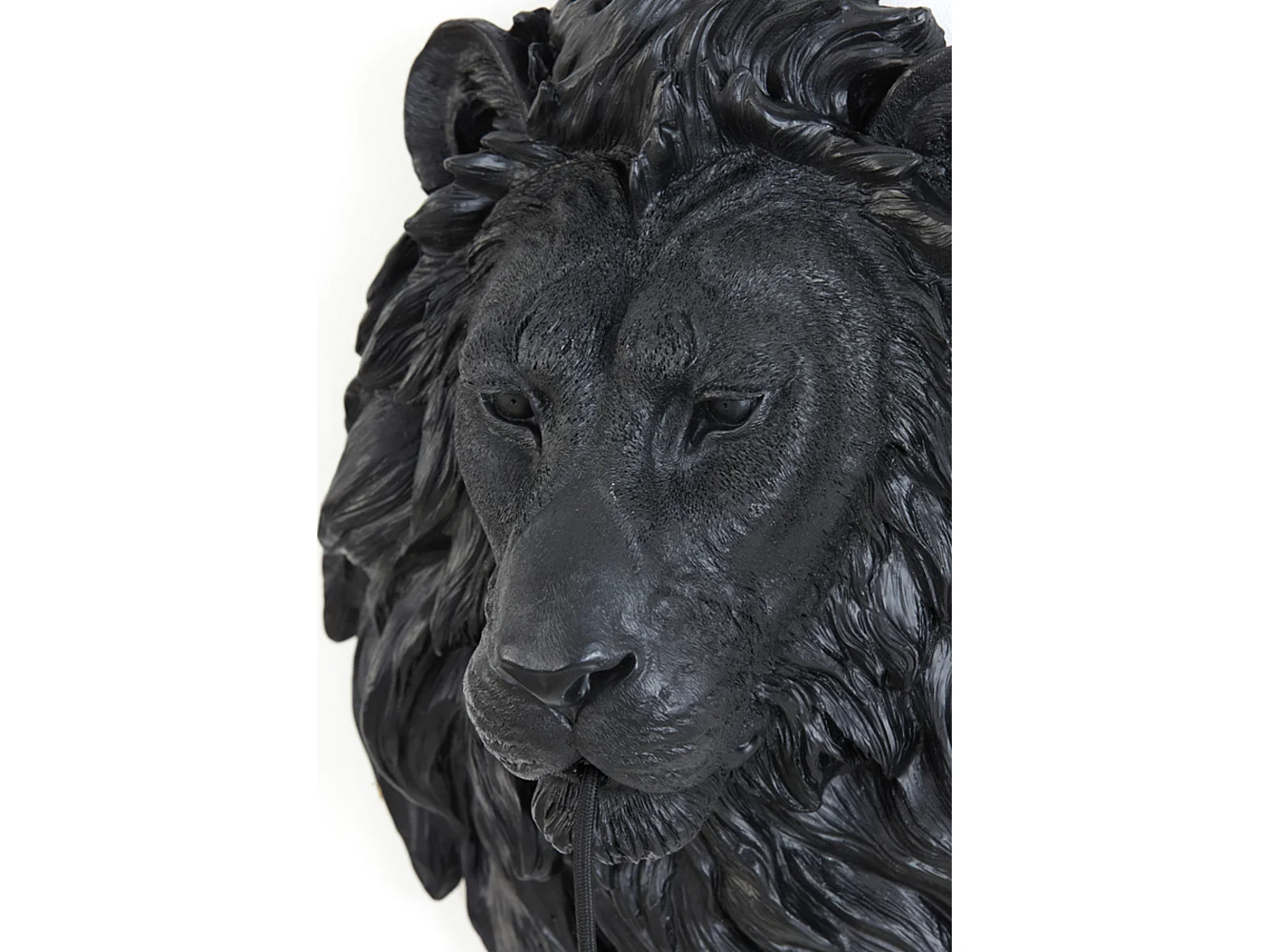 Applique LION - 33,5x19x40,5cm - Noir