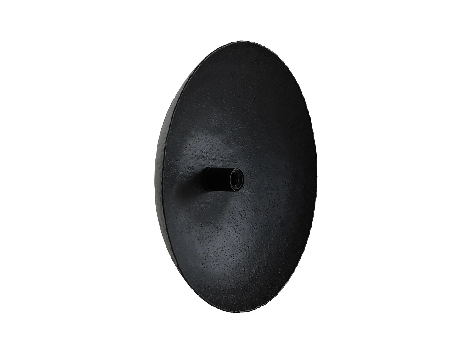 Applique NEVA - Ø50x12cm - Noir